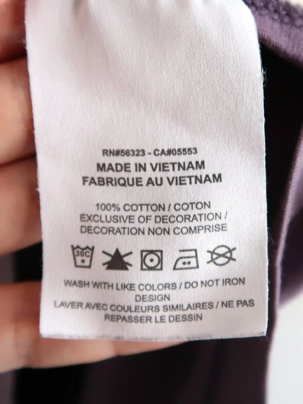 Youth Nike Purple Tee - Size Large